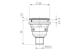 Drucktaster LED rot Drucktaster LED rot