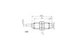 Sensore induttivo M12 8 mm IP67 Sensore induttivo M12 8 mm IP67