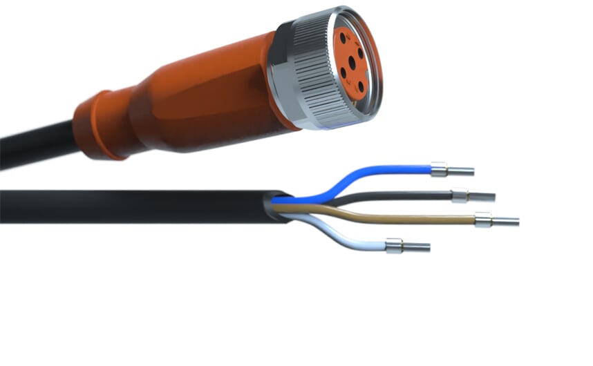 Sensor cable 2 m Standard Class IP67
