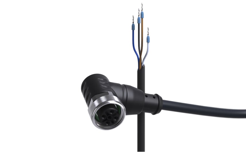 Sensor cable M12 4P PUR 2m IP67