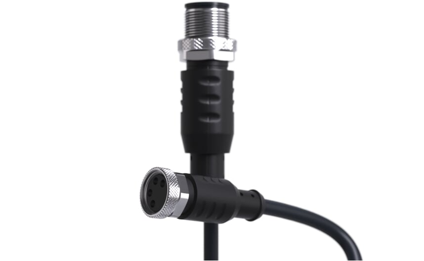 propojovací kabel M8/M12 4P PUR 2m IP67