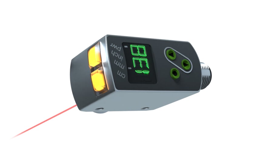 Laser distance sensor ultra precision