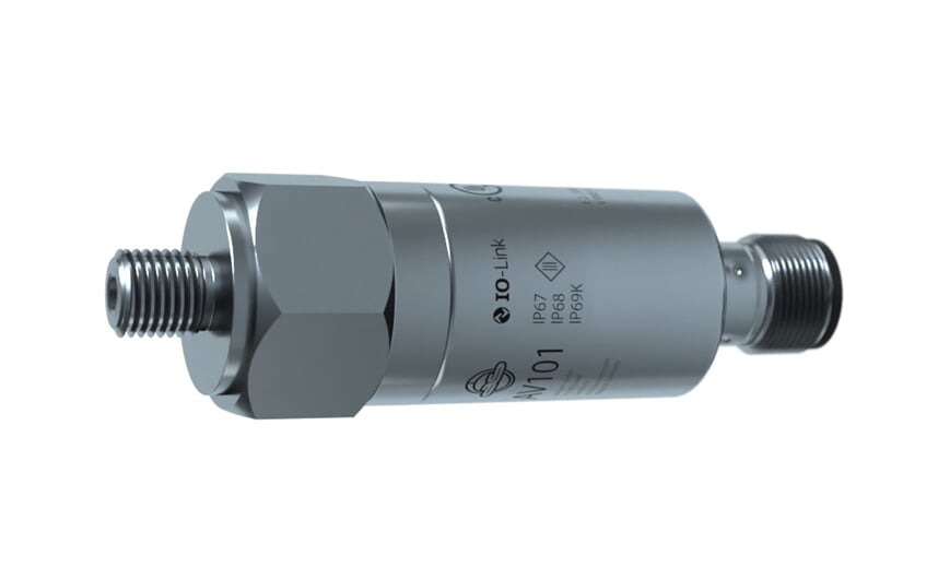 Vibration sensor with IO-Link ISO10816