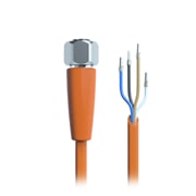 Sensor cable 25 m PVC M12 4-pole IP69k
