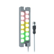 Signal lamp red - yellow - green with continuous/flashing light